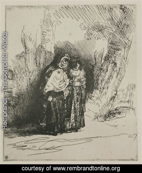 Rembrandt - The Spanish Gypsy