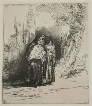 Rembrandt - The Spanish Gypsy