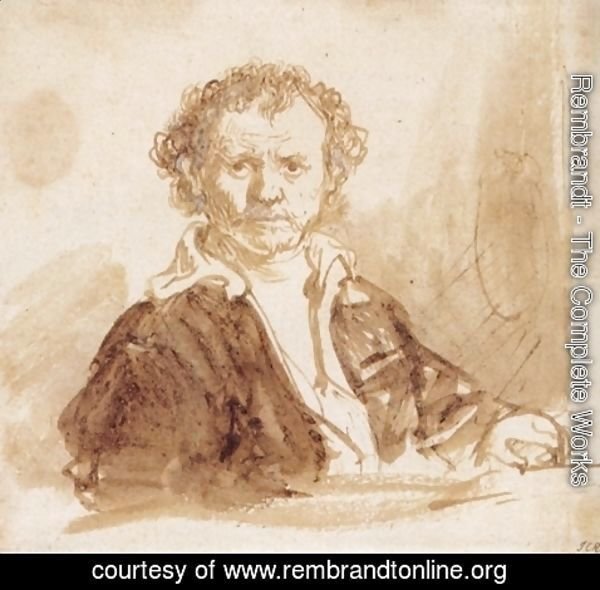 Rembrandt - Self-portrait 28