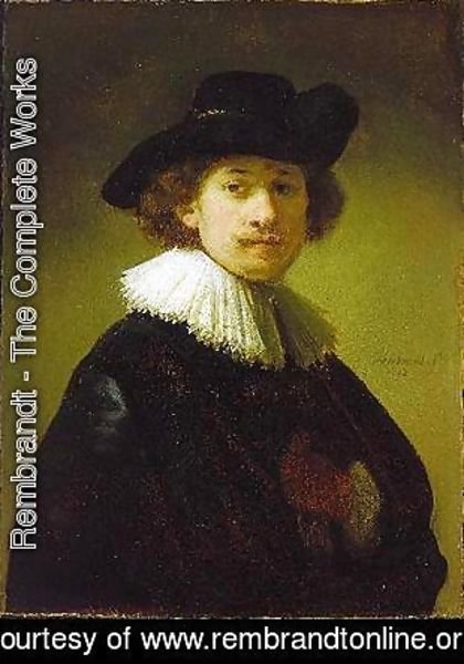 Rembrandt - Self-portrait with hat