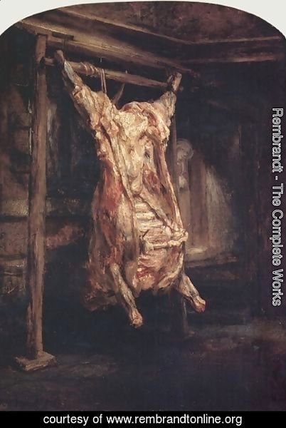 Rembrandt - The Carcass of an Ox