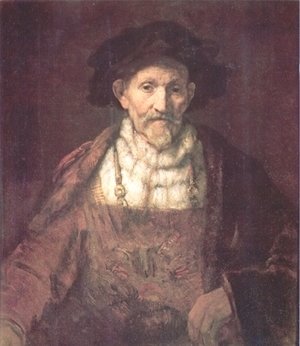 Rembrandt - Portrait of an Old Man in Red