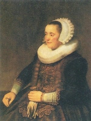 Rembrandt - Portrait of a Seated Woman