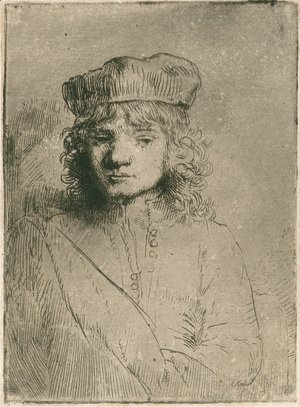 The artist's son Titus