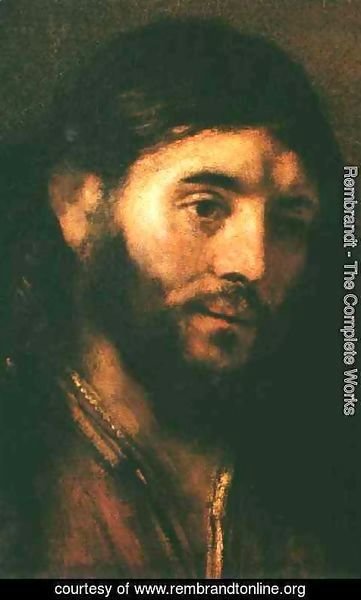Rembrandt - Head of Christ