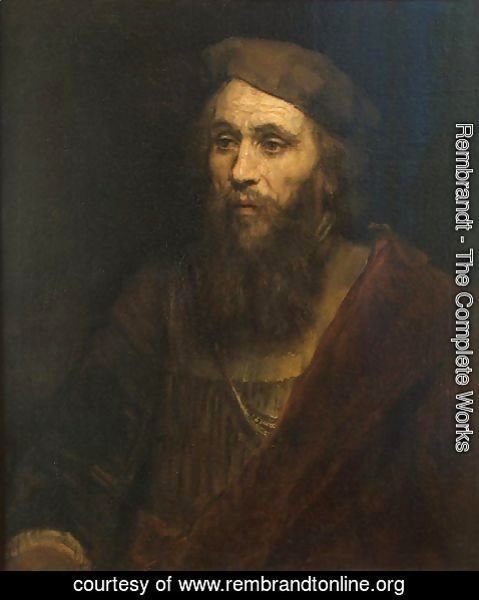 Rembrandt - Portrait of a Bearded Man