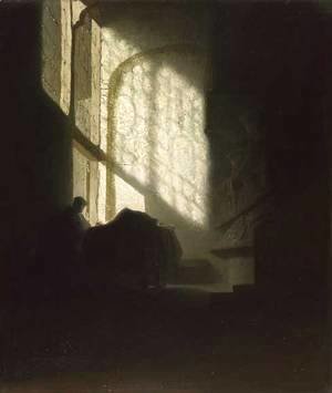 Rembrandt - A Man in a Room