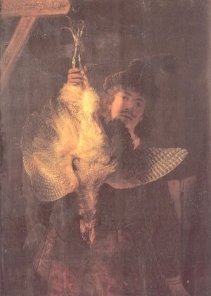 Rembrandt - Self-portrait with Bittern