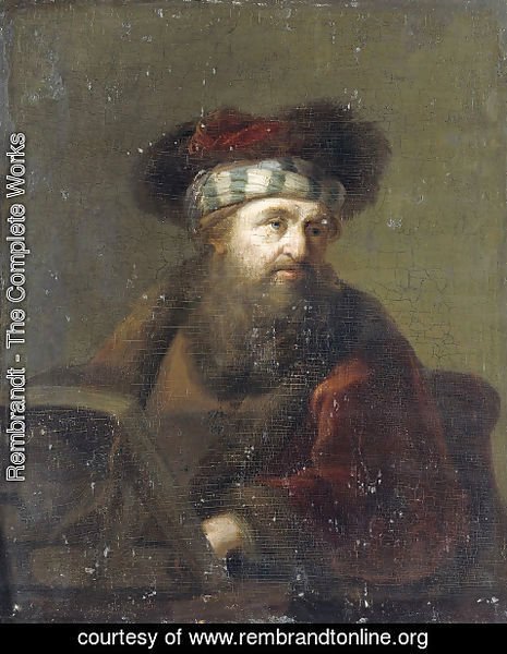 Rembrandt - Portrait of a Rabbi
