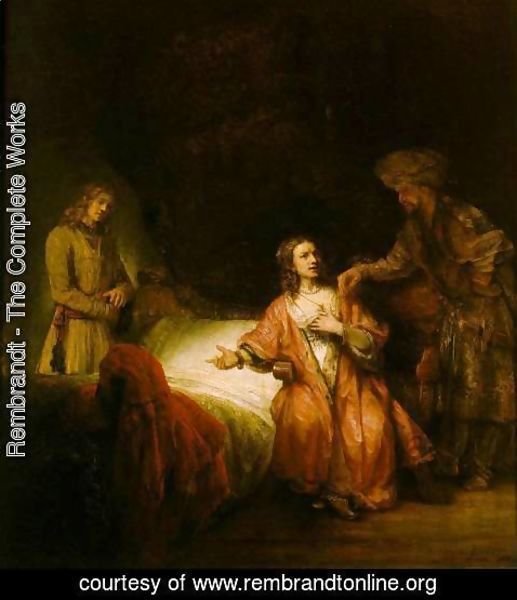 Rembrandt - Joseph Accused by Potiphar's Wife 1655