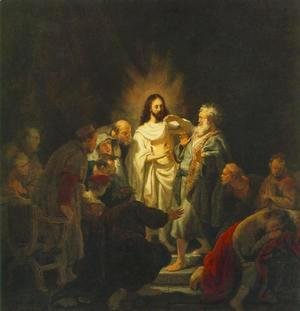 Rembrandt - The Incredulity of St Thomas 1634