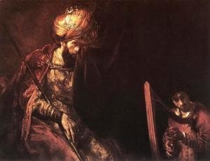 Rembrandt - Saul and David 1655-60