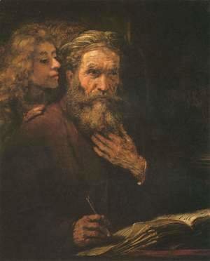 Evangelist Matthew and the Angel 1661