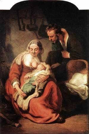Rembrandt - The Holy Family 1630s