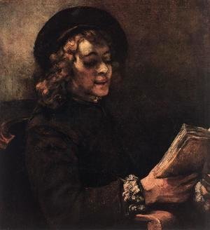 Rembrandt - Titus Reading 1656