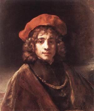 Rembrandt - The Artist's Son Titus c. 1657