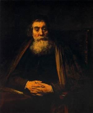 Rembrandt - Portrait of an Old Man 1665