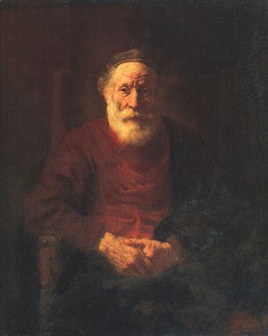 Portrait of an Old Man in Red 1652-54