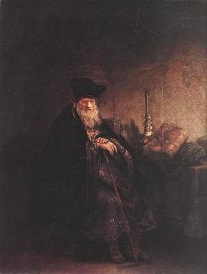 Rembrandt - Old Rabbi 1642