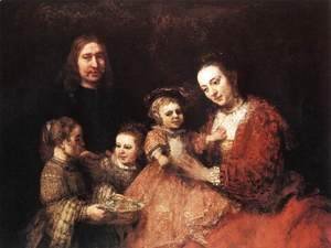Rembrandt - Family Group 1666-68
