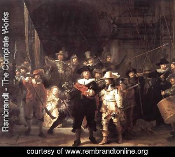 Rembrandt - The Nightwatch 1642