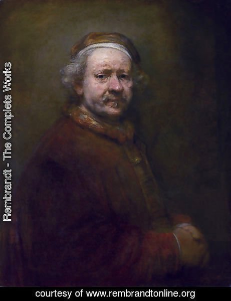 Rembrandt - Self-Portrait (2) 1669