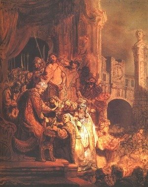 Rembrandt - Christ Before Pilate and the People
