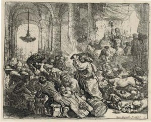 Two Tramps; a Man and a Woman