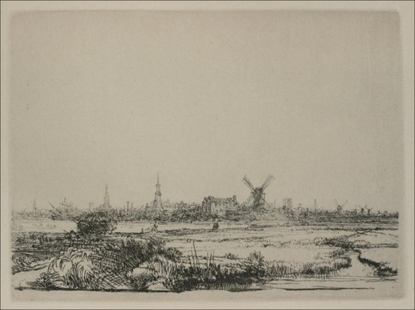 A View Of Amsterdam From The North West