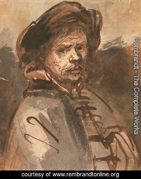 Rembrandt - Self-Portrait 1630s