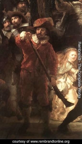 Rembrandt - The Nightwatch (detail-2) 1642