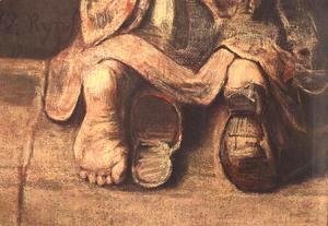 The Return of the Prodigal Son (detail -4) c. 1669