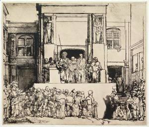 Rembrandt - Christ Presented to the People
