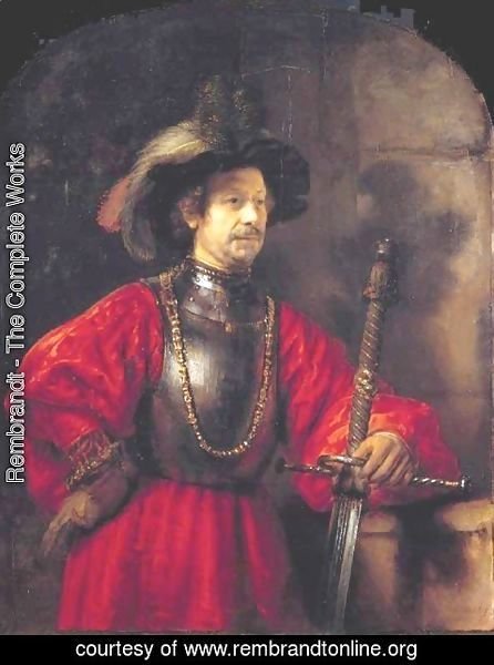 Rembrandt - Portrait of a Man in Military Dress