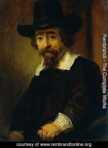 Rembrandt - Dr Ephraim Bueno, Jewish Physician and Writer
