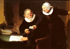 Jan Rijcksen and his Wife, Griet Jans ('The Shipbuilder and his Wife')