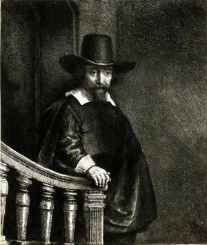 Rembrandt - Ephraim Bonus, Jewish Physician
