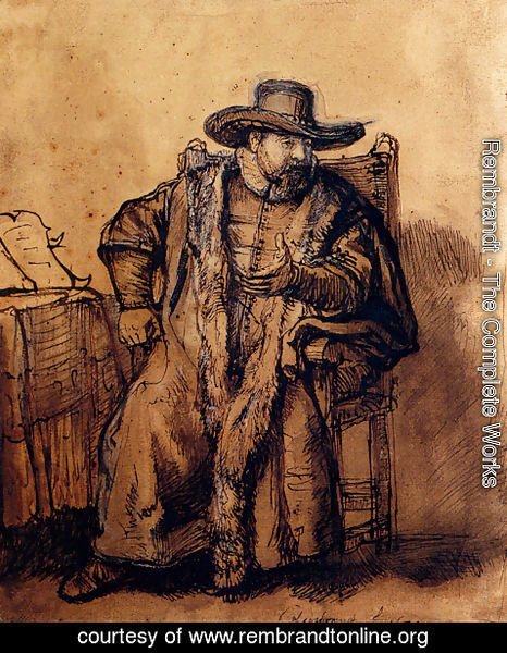 Rembrandt - Portrait Of Cornelis Claesz