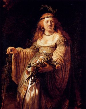 Rembrandt - Flora
