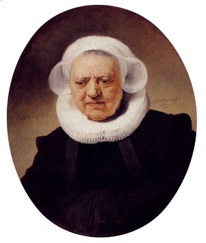 Rembrandt - Portrait Of An Eighty-Three-Year-Old Woman
