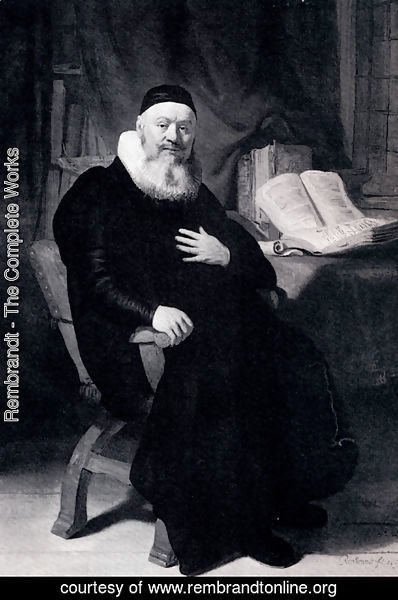 Rembrandt - Portrait Of Johannes Elison