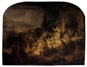 Rembrandt - St. John The Baptist Preaching