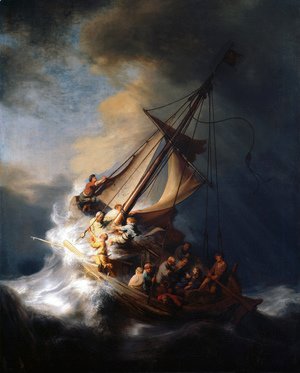 Rembrandt - Christ In The Storm On The Sea Of Galilee