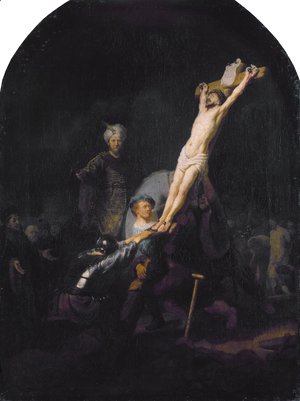 Rembrandt - The Elevation Of The Cross