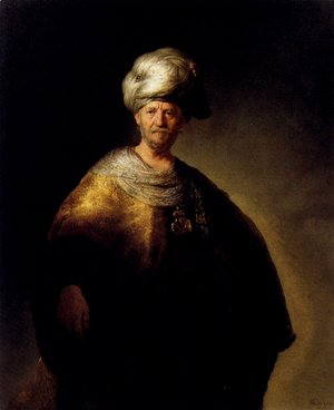 Rembrandt - Man In Oriental Dress