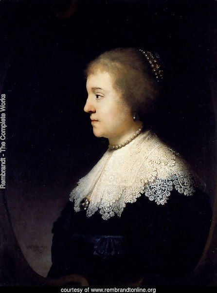 Portrait Of Amalia van Solms