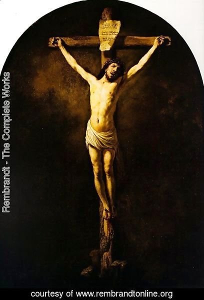Rembrandt - Christ On The Cross