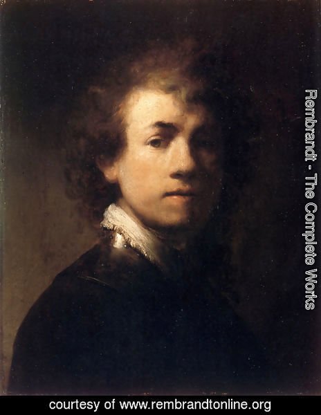 Rembrandt - Self-Portrait In A Gorget