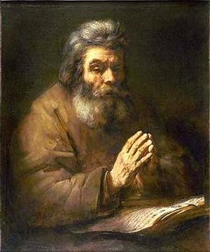 Rembrandt - Old Man Praying