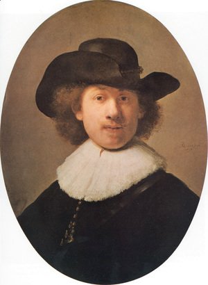 Rembrandt - Self-portrait, 1632